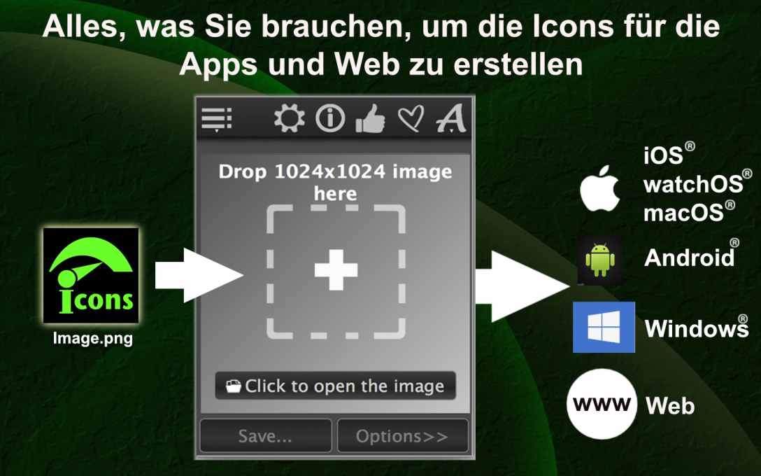 Erstellen Sie Die Symbole Fur Apps Web Automatisch Neonway